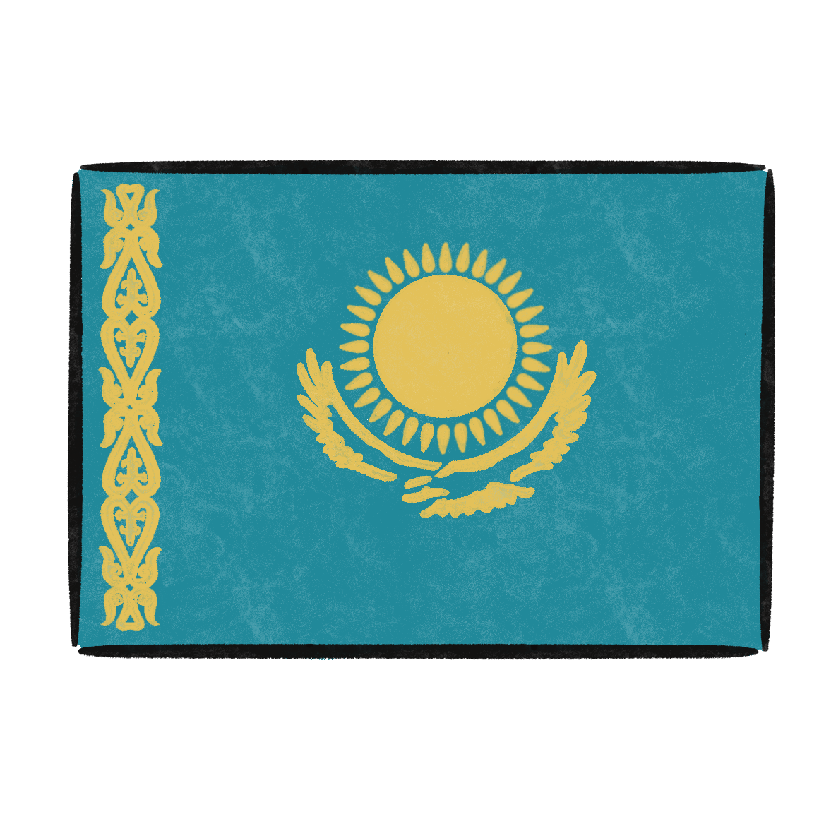 カザフスタン国旗