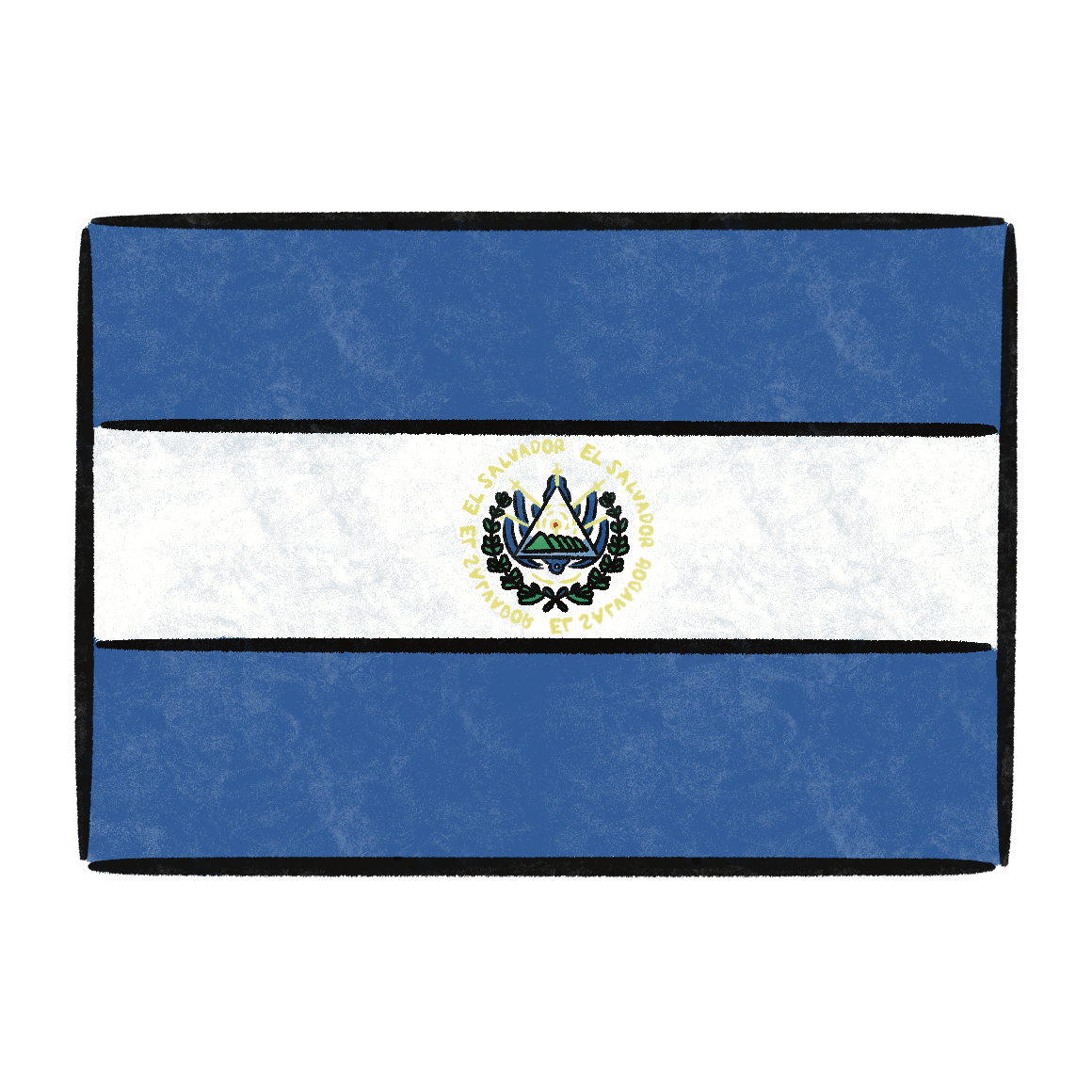 エルサルバドル国旗