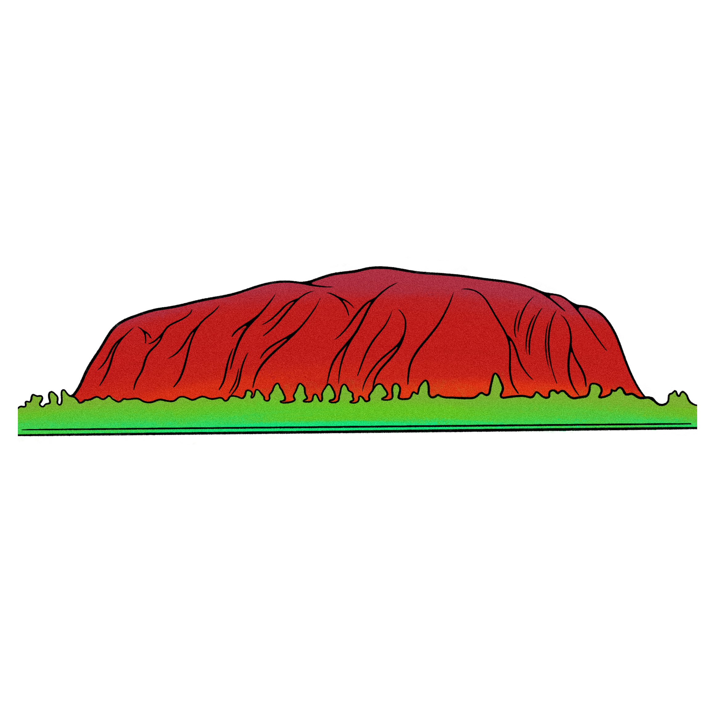 ウルル_エアーズロック