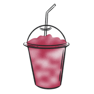 いちごのスムージー