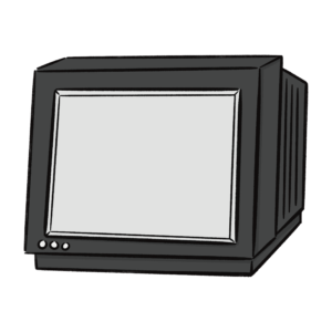ブラウン管テレビ